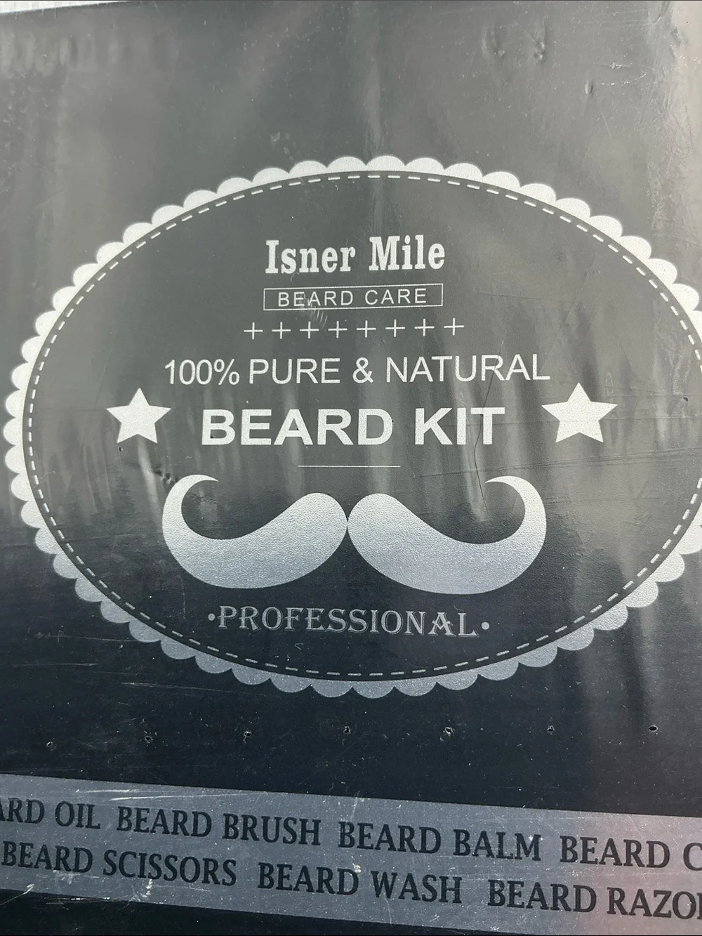 Owner Mile Beard Care Kit For Men Grooming and Trimming Tool Set NEW